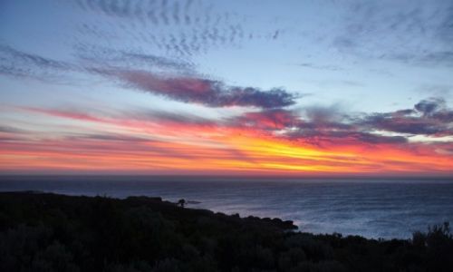 Zdjecie AUSTRALIA / Western Australia / Perth / Zachód słońca nad Oceanem Indyjskim