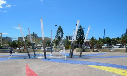 Zdjęcie AUSTRALIA / Sunshine Coast / Caloundra / Nowoczesna fontanna