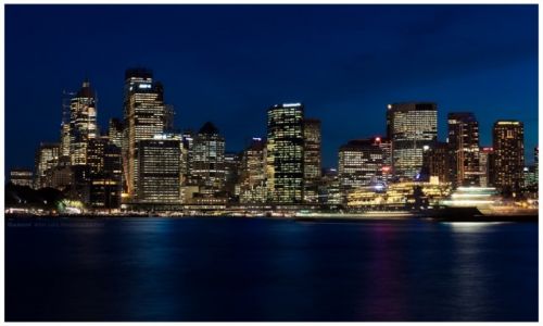 Zdjęcie AUSTRALIA / Sydney / Sydney / Downtown by Night