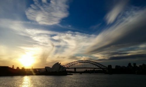 Zdjecie AUSTRALIA / Sydney / Sydney / Sydney by evening light