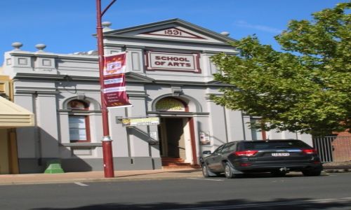 Zdjcie AUSTRALIA / NSW / Tumut / Zabytkowy budynek w Tumut 