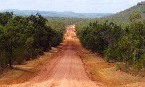 AUSTRALIA / Queensland /  Chillagoe / Droga do celu ...