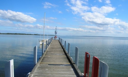 Zdjęcie AUSTRALIA / Victoria / Lake Entrance, Metung / Lake King-jetty