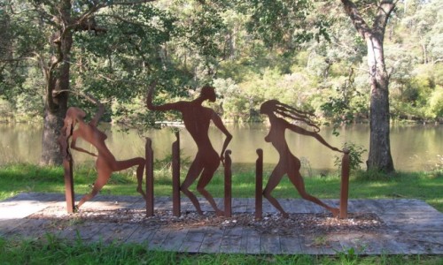 Zdjęcie AUSTRALIA / Victoria / Nowa Nowa / Tanczace Trio