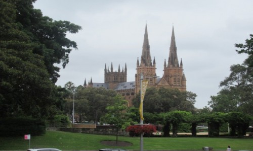 Zdjcie AUSTRALIA / New South Wales / Sydney / Katedra w Sydney