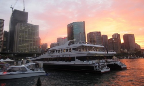Zdjecie AUSTRALIA / Sydney / Sydney / Wieczr w Sydney