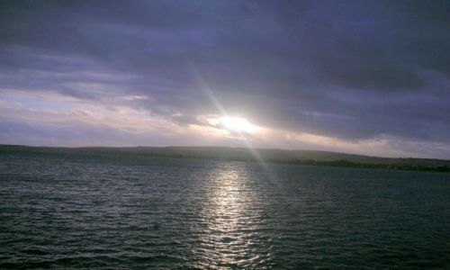 Zdjcie AUSTRALIA / brak / VICTOR HARBOUR / zachod slonca w pochmurny dzien