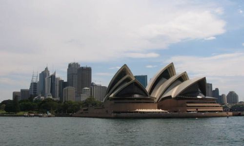 Zdjecie AUSTRALIA / brak / Sydney / opera widok z zatoki