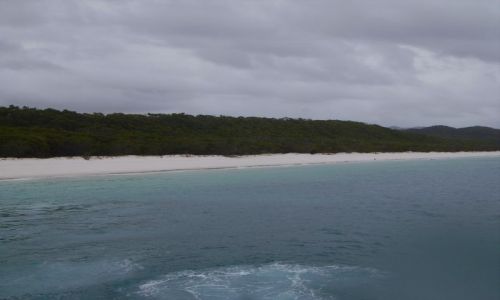 Zdjecie AUSTRALIA / Quensland / Whitheaven Beach / Whitheaven Beach prze burzą