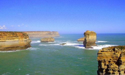 Zdjecie AUSTRALIA / poudniowa Australia / Great ocean Road / niezwyke formacje skalne
