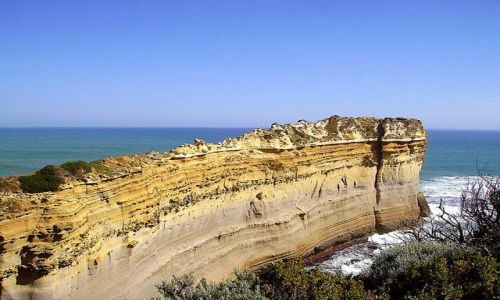 Zdjecie AUSTRALIA / poudniowa Australia / Great Ocean Road / jak dzib Titanica wbijajcy si w ocean