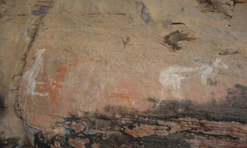 Zdjęcie AUSTRALIA / Kakadu NP  / Nourlangie Rock / Starożytne petroglify