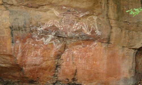 Zdjęcie AUSTRALIA / Kakadu NP  / Nourlangie Rock / petroglify