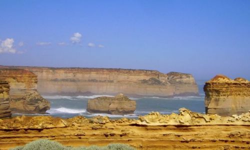 Zdjcie AUSTRALIA / poudniowa Australia / Great Ocean Road / jak zamki warowne na wodzie
