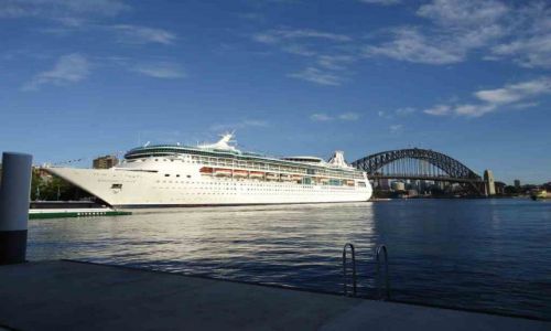 Zdjecie AUSTRALIA / Sydney / Sydney / Widok z Circular Qeuy na Harbor Bridge