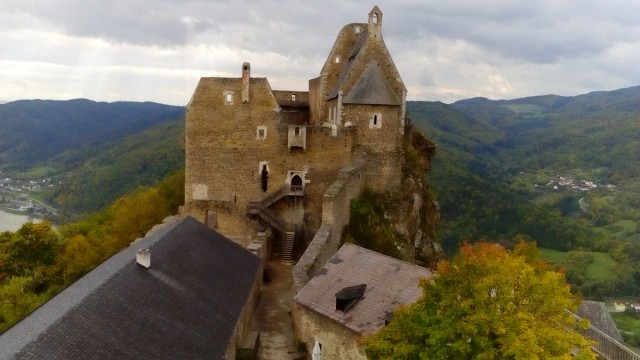 Zdj cia: Aggstein, Dolina Wachau, Zamek Aggstein, AUSTRIA