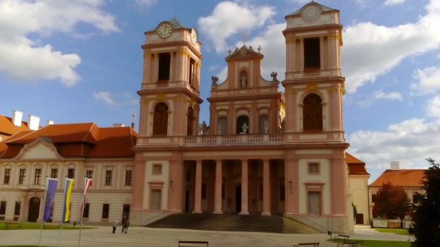 Zdj cia: G�ttweig, Dolina Wachau, G�ttweig - ko�ci� klasztorny, AUSTRIA