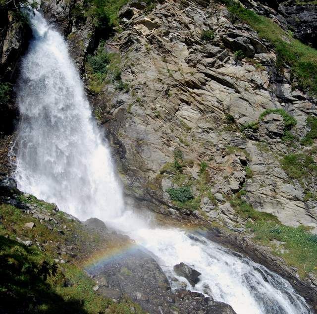 Zdjęcia: Dolina Pitztal, Tirol, tecza, AUSTRIA Zdjęcia: Dolina Pitztal, Tirol, tecza, AUSTRIA