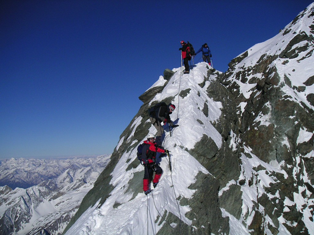 Zdjęcia: Glockner, Wysokie Taury, podejście na szczyt Grosglocknera, AUSTRIA Zdjęcia: Glockner, Wysokie Taury, podejście na szczyt Grosglocknera, AUSTRIA
