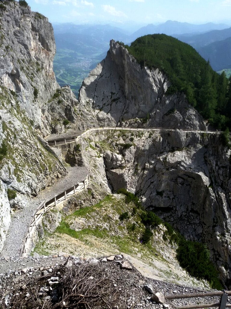 Zdjęcia: Schladming, Kraj związkowy Styria, Podejście do jaskini dla leniwych, AUSTRIA Zdjęcia: Schladming, Kraj związkowy Styria, Podejście do jaskini dla leniwych, AUSTRIA