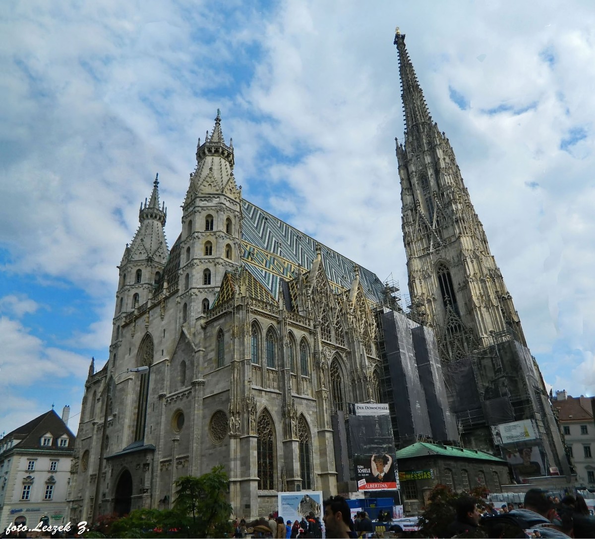 Zdjęcia:  Stephansplatz ., Wiedeń., Wiedeń - Katedra św. Szczepana - symbol miasta., AUSTRIA Zdjęcia:  Stephansplatz ., Wiedeń., Wiedeń - Katedra św. Szczepana - symbol miasta., AUSTRIA