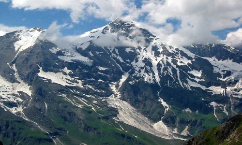 Zdjecie AUSTRIA / Karyntia, Tyrol wschodni / droga do Lodowiec Pasterze / Szczyty widziane po drodze
