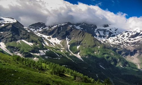 Zdjęcie AUSTRIA / Karyntia, Tyrol Wschodni   / droga do Lodowca Pasterze  / Szczyty