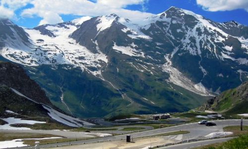 Zdjecie AUSTRIA / Karyntia, Tyrol wschodni / po drodze do lodowca Pasterze / Droga midzy grami