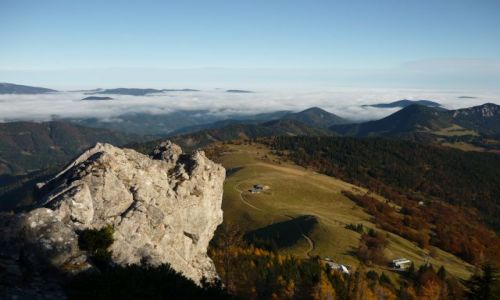 Zdjecie AUSTRIA / Niederoesterreich / Schneeberg / jesienia gry s najszczersze