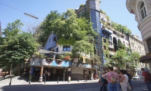 Zdjecie AUSTRIA / Wiede / Hundertwasser / Wiede