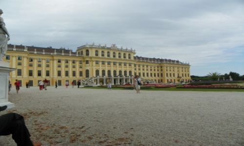 Zdjecie AUSTRIA / - / Wiede / Schonbrunn - widok od ogrodw