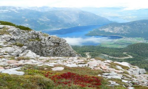 Zdjecie AUSTRIA / ok salzburga / poniej lodowca dachstein  / widok na Hallstatter see
