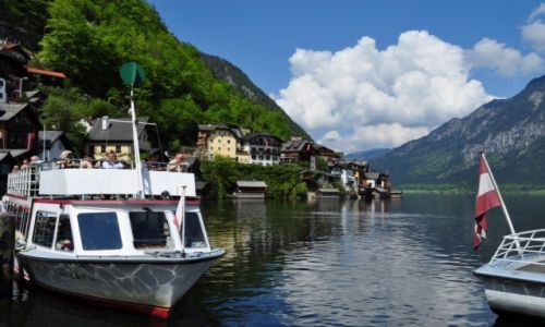 Zdjecie AUSTRIA /  Grna Austria powiat Gmunden /  nad Jez. Halsztackim, / Hallstatt 