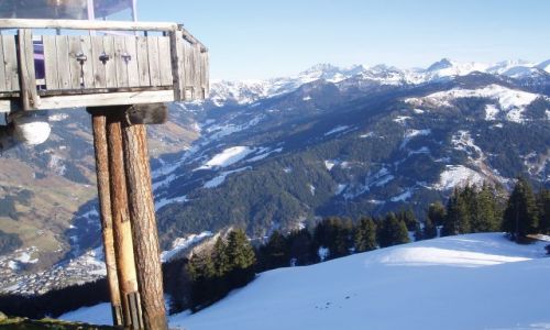 Zdjęcie AUSTRIA / Alpy / Bad Gastein / Widoczek z góry