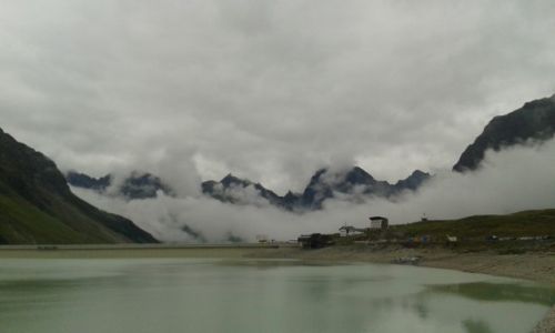 Zdjecie AUSTRIA /  Austria Grna  / silvretta  / w chmurach
