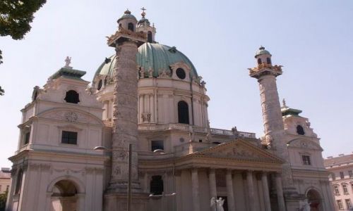 Zdjęcie AUSTRIA / Wschodnia Austria / Wiedeń / Kościół Św. Karola Boromeusza