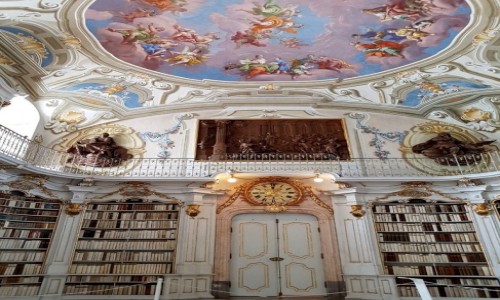 Zdjcie AUSTRIA / kraj zwizkowy Styria / Admont / Biblioteka, zbiory najwiksze na wiecie