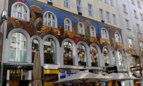 Zdjcie AUSTRIA / - / Wiede / Wiedeskie kamienice