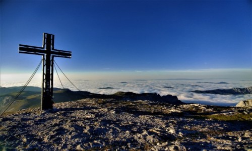 Zdjęcie AUSTRIA / alpy / hochschwab / Szczyt Hochschwab 2277 m
