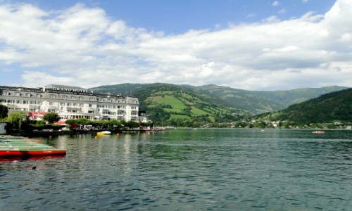 Zdjcie AUSTRIA / Kraj Salzburski / Zell am See / Nad jeziorem Zeller.