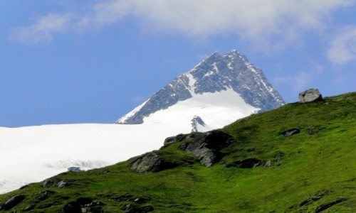 Zdjcie AUSTRIA / Kraj Salzburski / Park Narodowy Wysokie Taury / Spojrzenie na Grossglockner