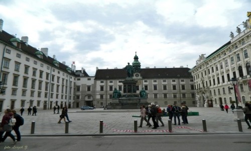 Zdjęcie AUSTRIA / Wiedeń. / Dziedziniec Hofburga. / Wiedeń - In der Burg – Hofburg.