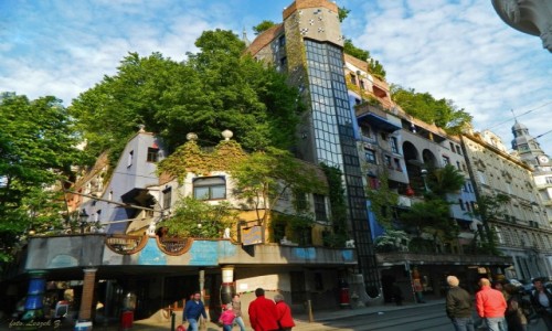 Zdjecie AUSTRIA / Wiede. / Wiede. / Wiede - Hundertwasserhaus.