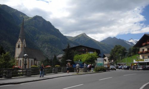 Zdjecie AUSTRIA / Taury Wielkie / Heiligenblut/kościół św.Wincentego / alpejskie klimaty