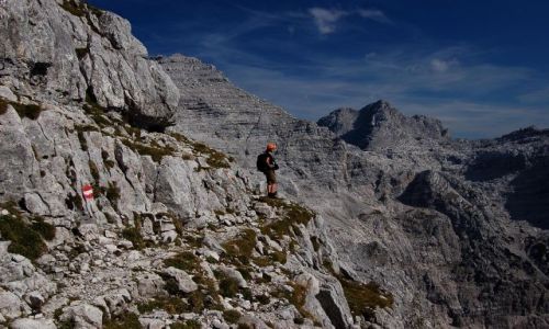 Zdjecie AUSTRIA / Loferer Steinberge / Trawers Nurracher Hhenweg  / Na krawdzi...