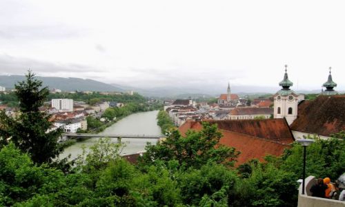 Zdjęcie AUSTRIA / Górna Austria / widok na miasto / Steyr