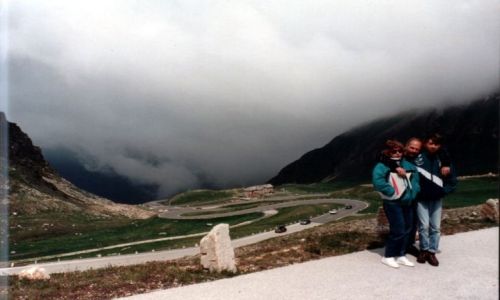 Zdjęcie AUSTRIA / Zell am See / Grossglockner Hochalpenstrasse. / Wysokoalpejska droga Grossglockner.