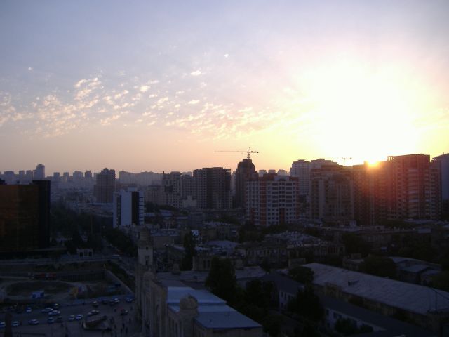 Zdjęcia: Baku, Baku, Wieczór w Baku, AZERBEJDżAN Zdjęcia: Baku, Baku, Wieczór w Baku, AZERBEJDżAN