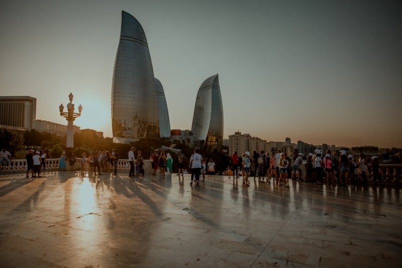 Zdjęcia: Baku - Flame Towers, Baku, Baku - Flame Towers, AZERBEJDżAN Zdjęcia: Baku - Flame Towers, Baku, Baku - Flame Towers, AZERBEJDżAN