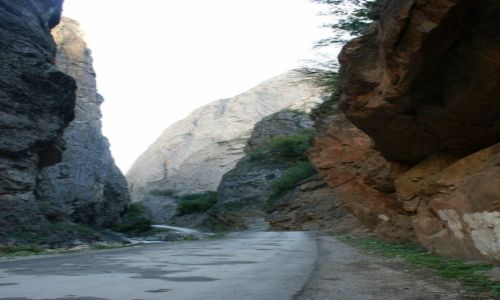 Zdjcie AZERBEJDAN / Kaukaz / Chinaliq / w drodze do Chinaliq